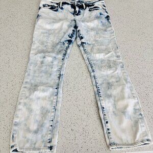 Madewell Denim Blue Jeans Bleached Jeans Size 26 Skinny Stretch Pants